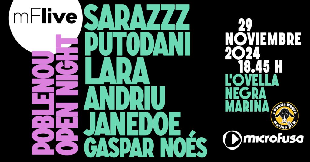 mFLive em Poblenou Open Night